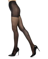 MeMoi Women's All Over Rhinestone Nylon Sheer Tights MTS08471