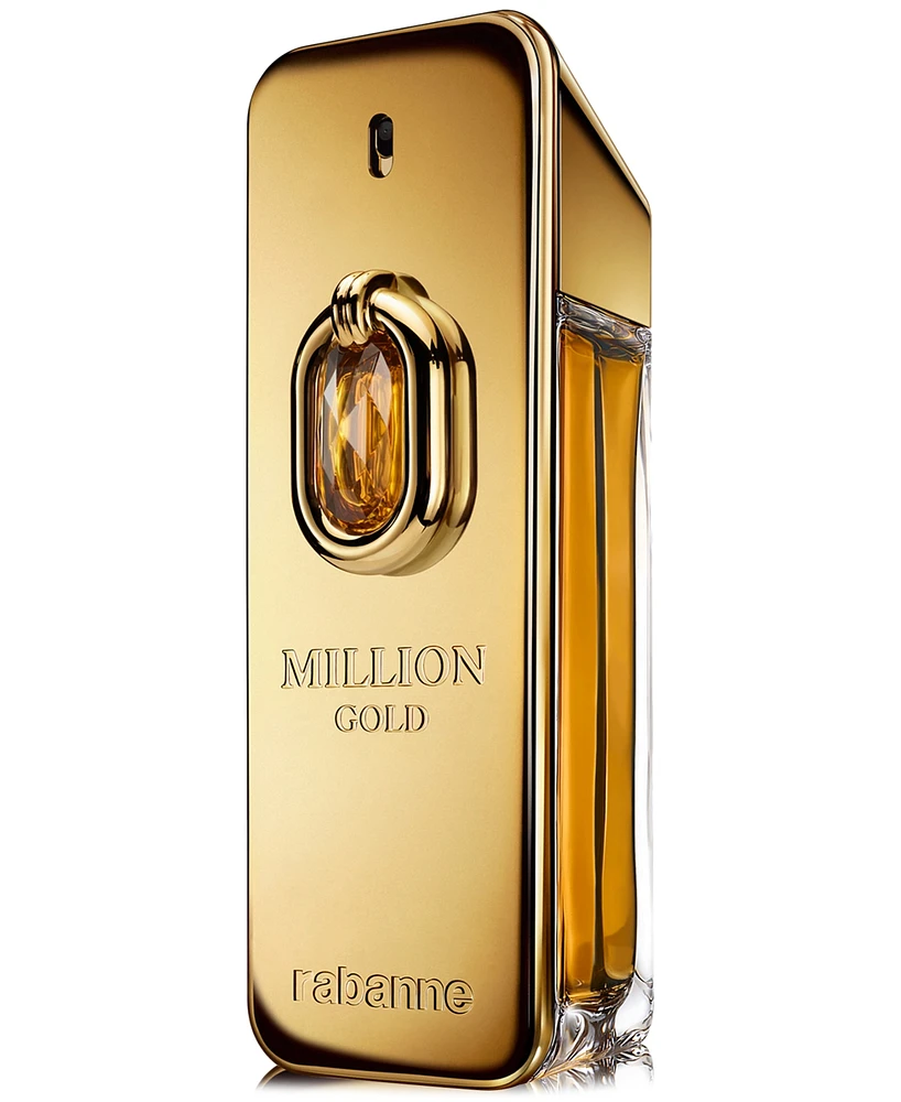 Rabanne Men's Million Gold Elixir Parfum Intense, 3.4 oz.