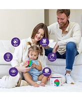 Sperric Toddler Stacking Silicone Stacking Toy – Premium Stacking Toys for Teething – Interactive and Fun Stacking Toys Made of Soft Sil