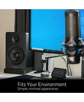 Fluance High Density Acoustic Foam Isolation Pads for Bookshelf Speakers and Studio Monitors, 10" x 7.5", Improved Sound, Vibration Damping, Multiple