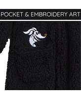 Nightmare Before Christmas Baby Boys Zip Up Cosplay Coverall Cozy Sherpa