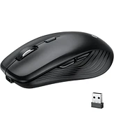 Wireless Bluetooth Mouse 2.4GHz Usb Receiver Rechargeable Silent Mouse
