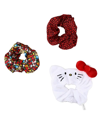 Sanrio Hello Kitty Scrunchy 3-Pack