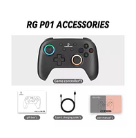 RGP01 Wireless Gaming Controller Gamepad for Pc Plug and Play Gaming with Hall Effect/Triggers Joystick Switch/Pc/Steam/Android/Ios