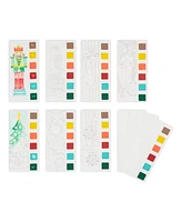 Watercolor Bookmark Pad: Holiday Cheer