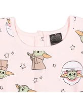 Starwars Girls The Mandalorian Yoda Sleeveless Romper