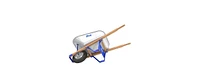 Bon 84-974 Barrow - Steel Tray - 6 Cubic Feet - Single Flat Free Tire - Steel Handle