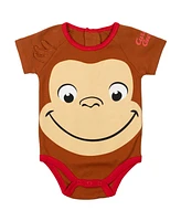Curious George Baby Boys 2 Pack Bodysuits
