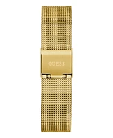 Guess Women's Analog Gold-Tone Mesh Watch, 34mm