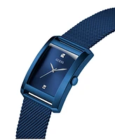 Guess Men's Analog Blue Mesh Watch, 34mm