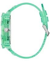 Guess Men's Multi-Function Green Rubber Watch, 48mm