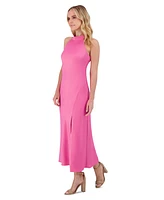 Vince Camuto Women's Tie-Back Front-Slit Sleeveless Dress