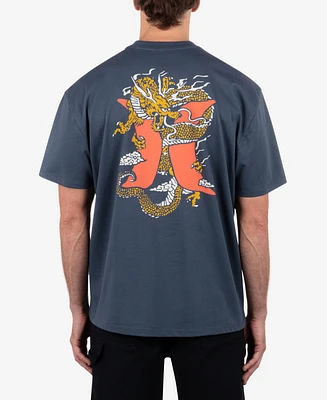 Hurley Men's Dragon Lagoon Short Sleeve T-Shirt