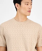 Alfani Men's Textured Sweater T-Shirt, Exclusively at Macy's