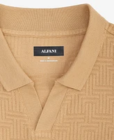 Alfani Men's Geo-Pattern Polo Shirt, Exclusively at Macy's