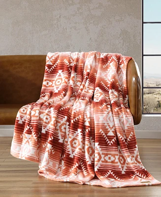 Wrangler Jericho Ultra Soft Plush Fleece Blanket
