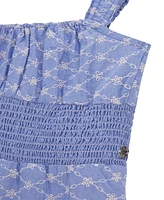 Guess Big Girls Oxford Sleeveless Dress