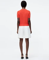 French Connection Women's Sergio Short-Sleeve Polo Top