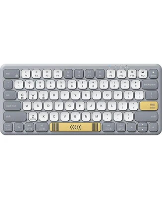 BK50 Compact Bluetooth Keyboard, Portable, Vibrant Colors, Silent Typing, Syncs with 3 Devices