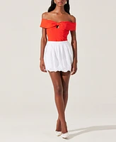 Astr the Label Women's Telayna Off-The-Shoulder Top