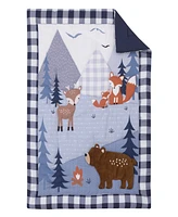 Little Love by NoJo National Park Buffalo Check 3-Pc. Quilt Set, Crib