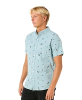 Rip Curl Men's Hula Breach Short Sleeve Shirt