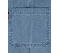 Levi's Baby Boys Bodysuit & Applique Shortalls, 2 Piece Set