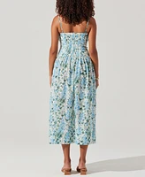 Astr the Label Women's Capria Pleated Midi Dress