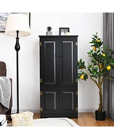 Accent Storage Cabinet with Adjustable Shelves – Stylish Storage Solution for Home Organization