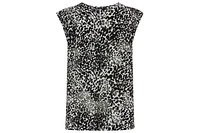 Olsen Women's Modern Animal Print Blouse