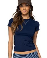Edikted Women's Tay Short Sleeve Top