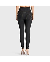 Freddy Women's Wr.up Denim High Rise Full Length Jeans