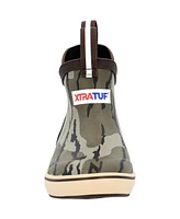 Xtratuf Boys Kids' Mossy Oak Bottomland Ankle Deck Boot