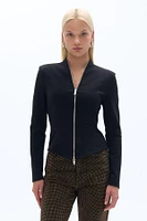 Nocturne Women's Zipper Detailed Blouse