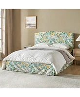 Modern Justus Upholstered Platform Bed-kb