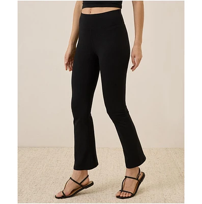 Pact Women Cotton On the Go-To Cropped Bootcut Legging