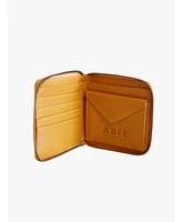 Able Helina Small Zip-Around Wallet