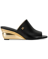 Donna Karan New York Women's Slide Wedge Sandals
