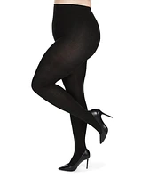 MeMoi Women's Cozy Brooklyn Flat Knit Sweater Tights