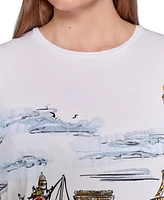 Karl Lagerfeld Paris Plus Painting Tee