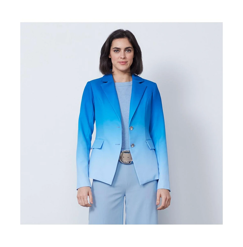 Carlisle Women's Blue Ombre Jacket Bazaar