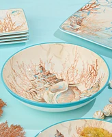 Certified International Escape to the Sea Serving Bowl