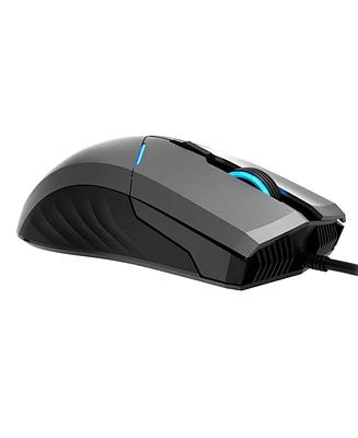 Thunderobot MG701 Wired Gaming Mouse, Ultimate Gaming-Grade Chip, 4200 Dpi Optical Sensor, High Rolling Rate, Ergonomic Design with Anti-Slip Side Gri