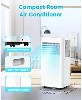 Cowsar 10000 Btu Portable Air Conditioners, 4 Modes portable Ac with Cooling, Fan, Dehumidifier & Sleep Mode, Cooling up to 450 Sq.Ft. with 24H Timer/