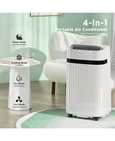 Cowsar 12,000 Btu Portable Air Conditioners Cool Rooms up to 550 Sq.ft, 46dB Quiet, Portable Ac with Cool&Fan&Dehumidifier&Sleep, Remote Control for H