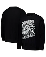 Stitches Men's Black Chicago White Sox Pullover Sweatshirt