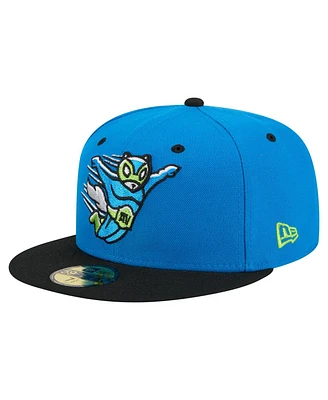 New Era Men's Blue/Black Richmond Flying Squirrels Copa de la Diversion 59FIFTY Fitted Hat