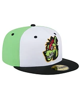 New Era Men's Green/Black Round Rock Express Copa de la Diversion 59FIFTY Fitted Hat