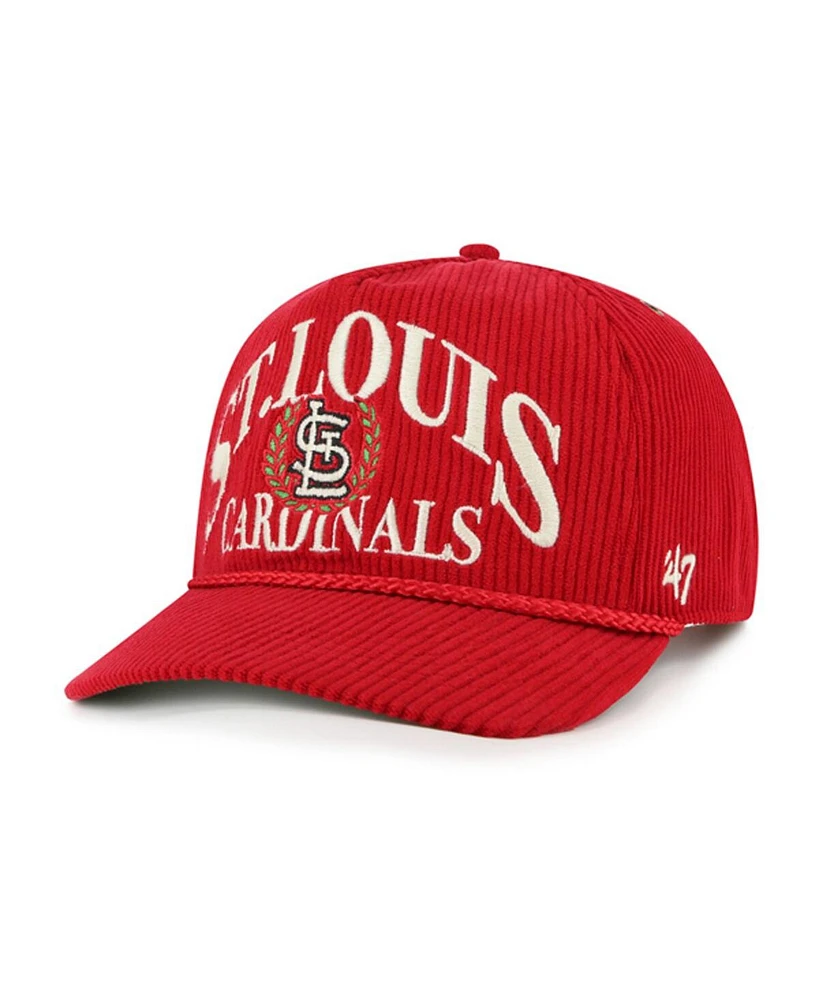 '47 Brand Men's Red St. Louis Cardinals Pitchout Rope Hitch Adjustable Hat