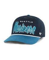 '47 Brand Men's Navy Seattle Mariners Drop Shadow Rope Hitch Adjustable Hat